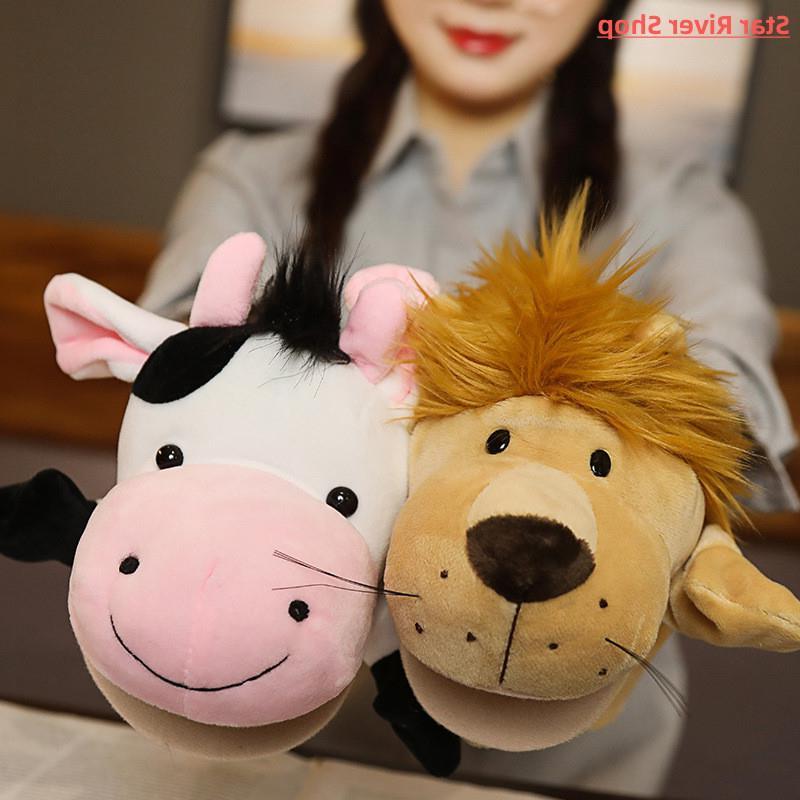 手手指木偶卡哇伊动物毛绒娃娃教育宝宝