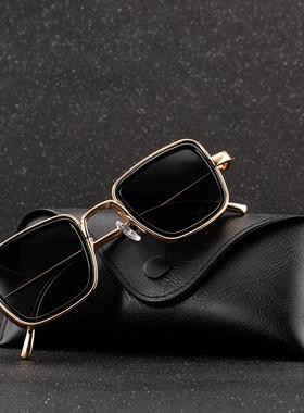 New Vintage Metal Steampunk Sunglasses Men Women Square Sun