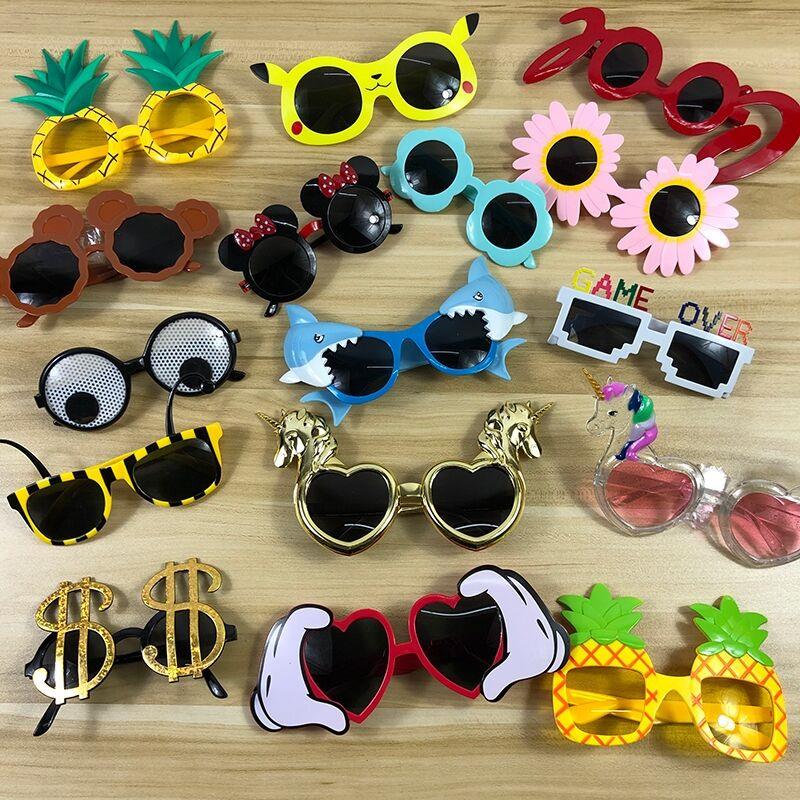 1 Pcs Funny Crazy Party Dress Glasses Sunglasses Accessories