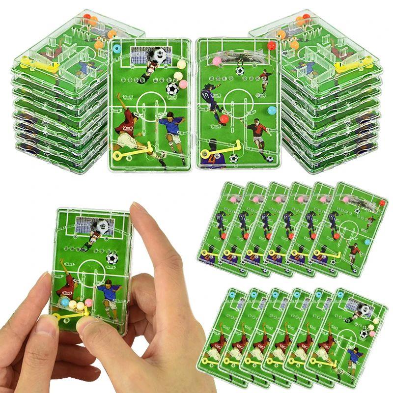 10/20pcs Football Party Favors Maze Game Boys Soccer Theme