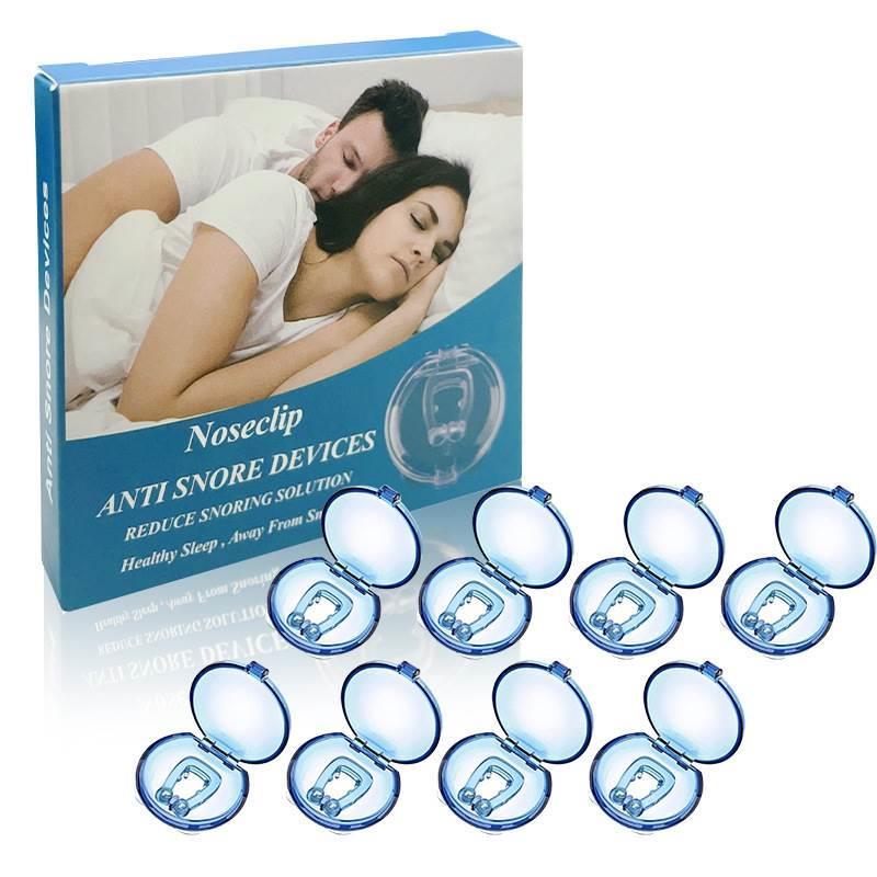 Anti Snore Stop Snoring Nose Clip Silicone Magnetic Sleep Tr