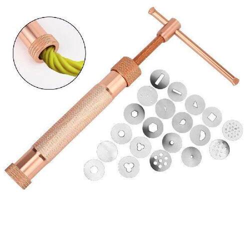 Clay Cake Sculpture Tool Sugar Paste Extruder Fondant