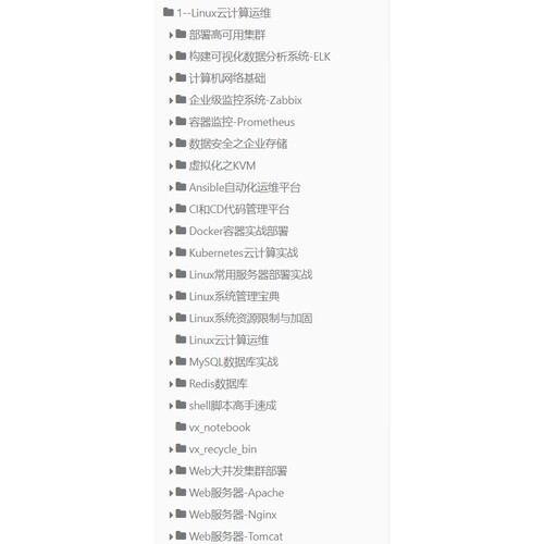 Linux日常运维笔记markdown格式文件包含k8s,MySQL,Redis,shell等
