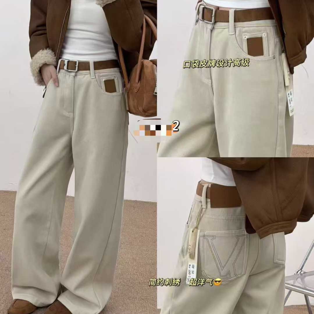 【恩佳专属】2025秋冬时尚百搭显瘦显腿长牛仔裤25-183-8207