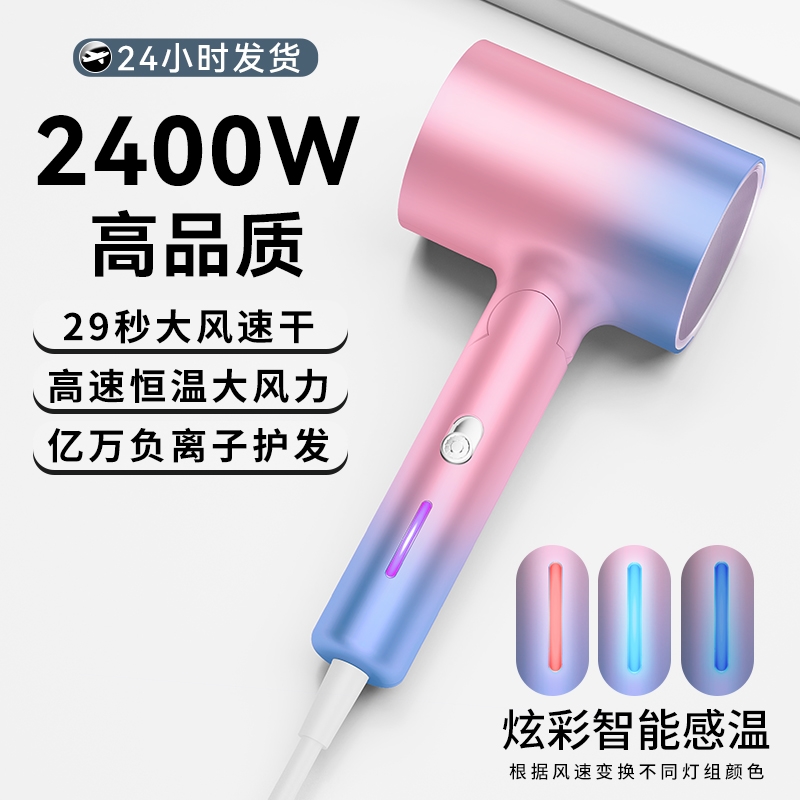 德国电吹风机折叠家用发廊理发店干负离子护发静音专用大功率速