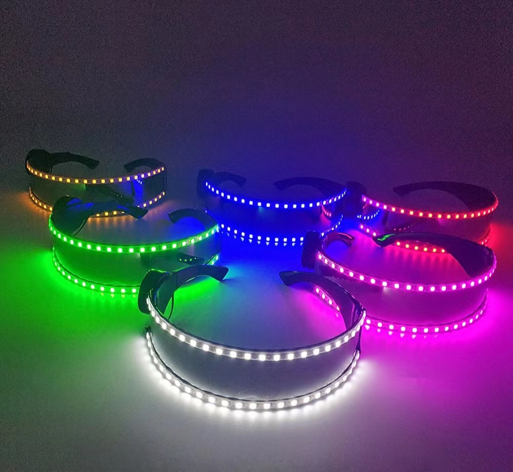 发光眼镜派对发光眼镜发光道具