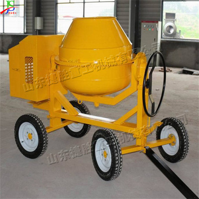 小型滚筒柴油搅拌机 建筑施工混凝土混合机 fuel concrete mixer