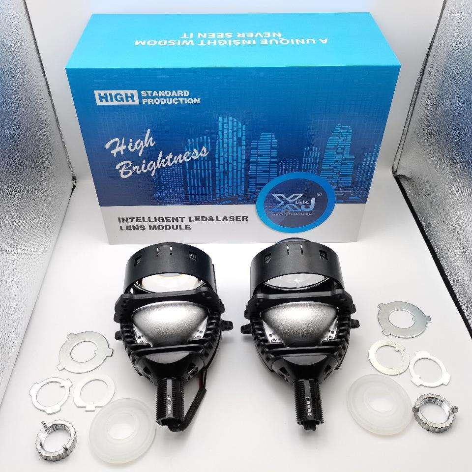 LED12VL4-55W汽车无损改装用智能双光透镜远近一体透镜