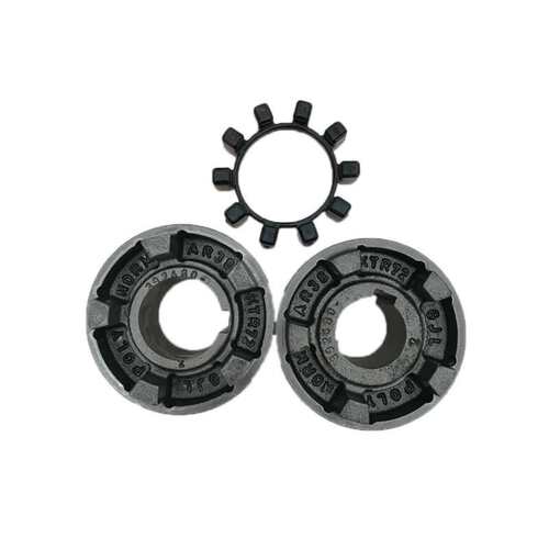 KTR AR85 AR38 poly-norm T10弹性联轴器梅花垫圈黑色方形花瓣垫