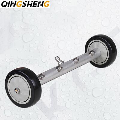 新款汽车底盘喷头路面清洗刷双功能水扫帚路面底盘两用清洁器