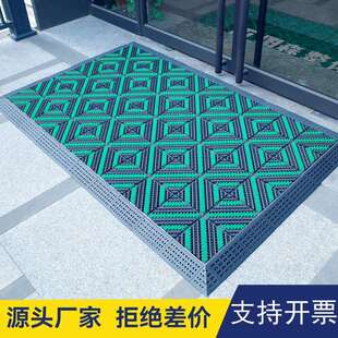 拼接地垫大面积室外入户门地垫门口脚垫商场三合一防滑垫