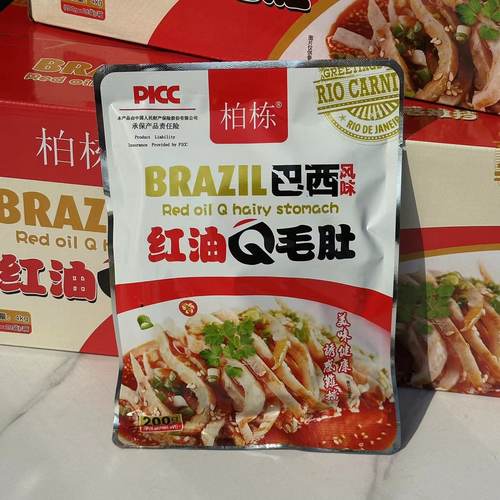 和志信红油素毛肚袋装魔芋即食