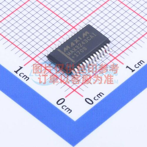 RS232芯片 MAX3243CAI+T SSOP-28 MAXIM(美信) 电子元件原装正品