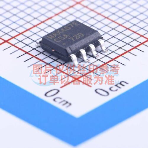 RS-485/RS-422芯片 MAX487ECSA+T SOIC-8 MAXIM(美信) 电子元器件