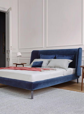 法国进口正版 Ligne Roset Desdemone 写意空间现代简约双人床