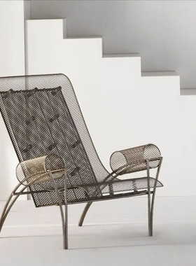 意大利进口正版 Driade 钢丝扶手椅 Suki 休闲椅