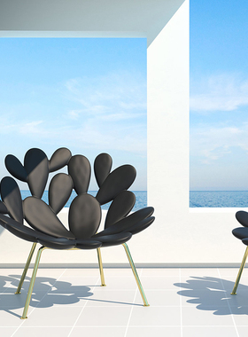 意大利进口正版 Qeeboo 仙人掌休闲椅 Filicudi Armchair 扶手椅