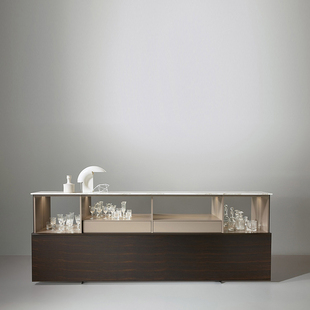 意大利进口正版Porro餐边柜收纳柜Gallery low cupboard