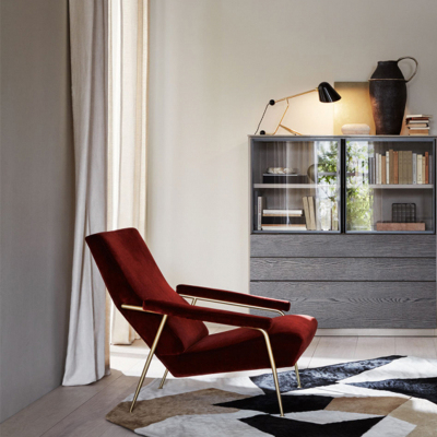 Molteni&C布简约进口正版沙发椅