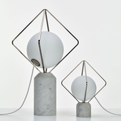 捷克进口正版 玻璃现代轻奢 O’Lantern Brokis 大理石台灯Jack