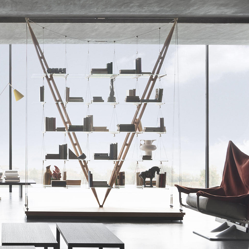 Cassina意大利进口正版书架书柜