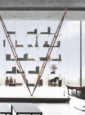 意大利进口正版 Cassina 帆船 Veliero 书架书柜置物架