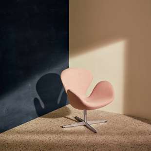 丹麦进口正版 Fritz Hansen 扶手椅 Swan 北欧经典