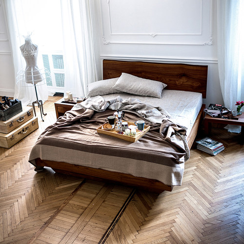 Riva1920北欧进口正版双人床