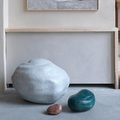 Sassi 鹅卵石凳 创意座椅 Gufram 意大利进口正版