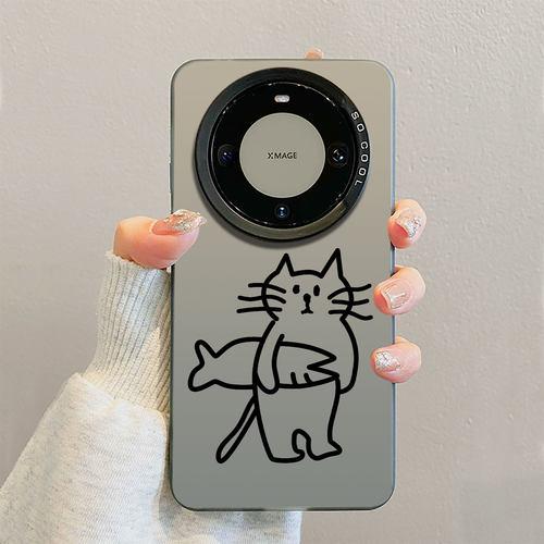 适用华为系列手机壳卡通猫咪小狗