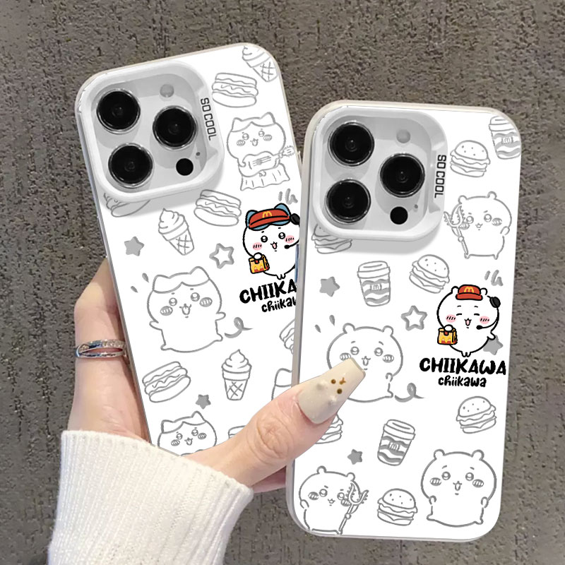 适用M记麦门chiikawa手机壳苹果