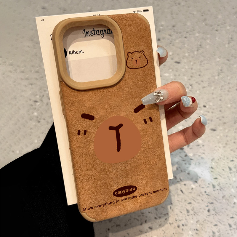 卡皮巴拉手机壳适用苹果系列