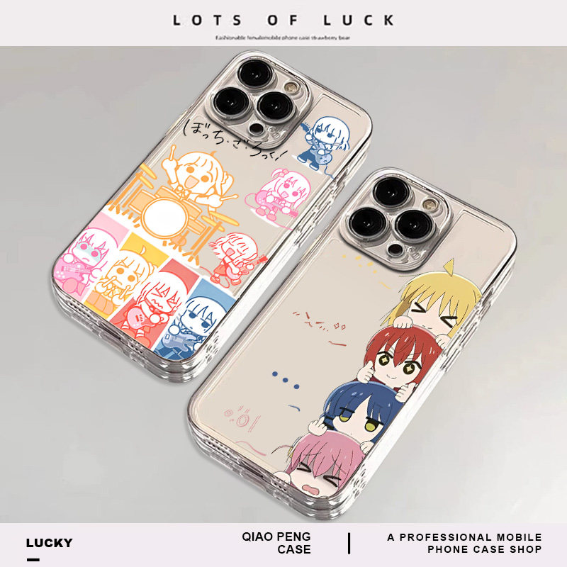 Q版孤独摇滚适用苹果15手机壳16/17/iPhone13promax波奇酱11山田凉14喜多郁代12mini动漫x二次元xr/xs/8plus7