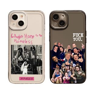 shameless无耻之徒适用iPhone16promax手机壳15苹果14美剧13卡尔11弗兰克12mini美式x欧美xs/17/x男8plus套7p