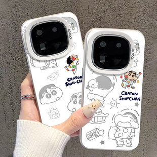 蜡笔小新适用iqoo15手机壳12pro新款13/11高级感neo10情侣z10turbo防摔保护套z9男生10/8/7/6se爱酷iq00/vivo