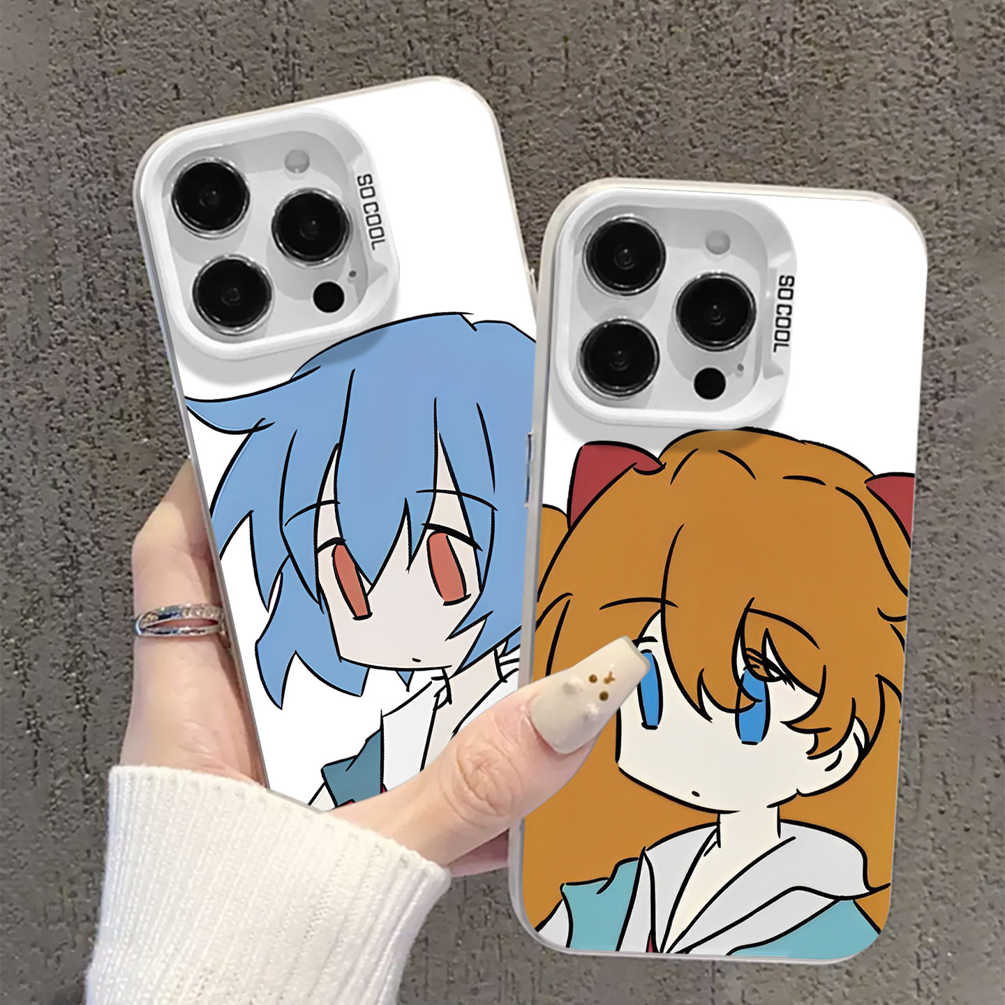 适用iqoo一加系列手机壳EVA动漫