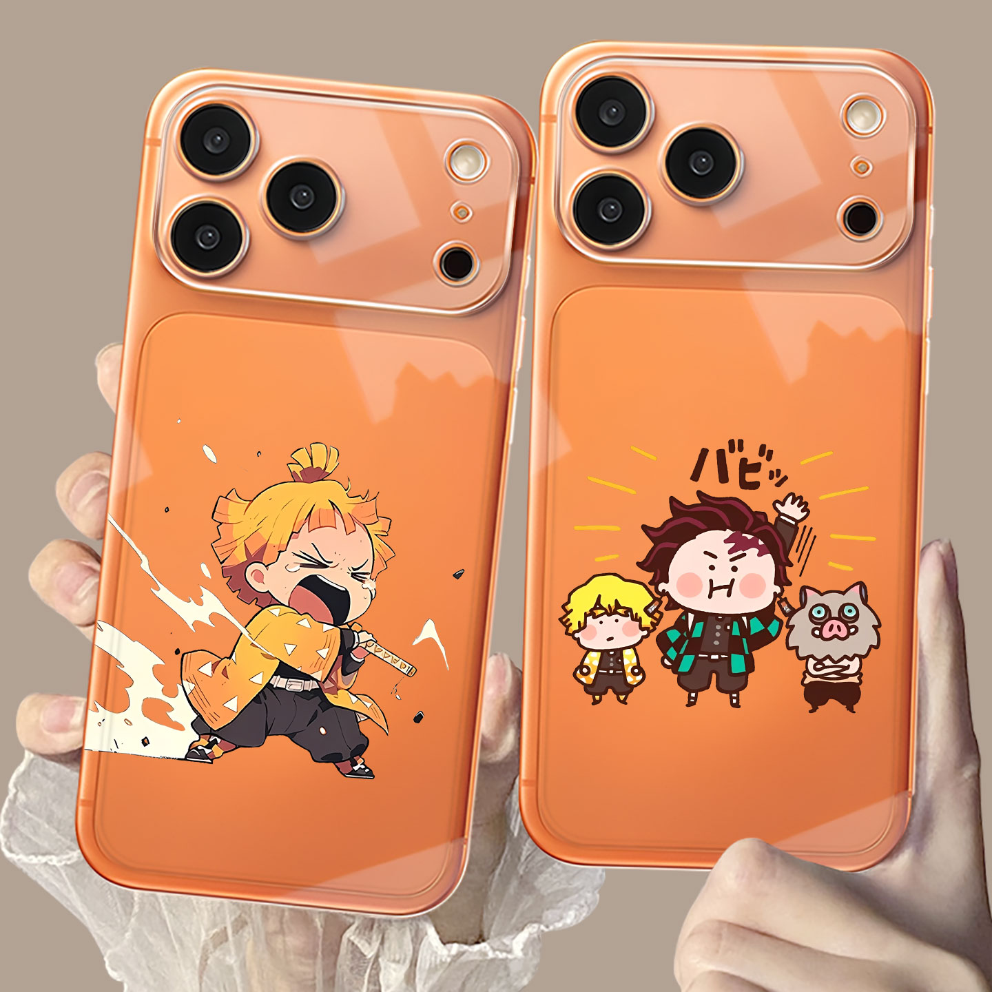 适用苹果系列手机壳鬼灭之刃周边