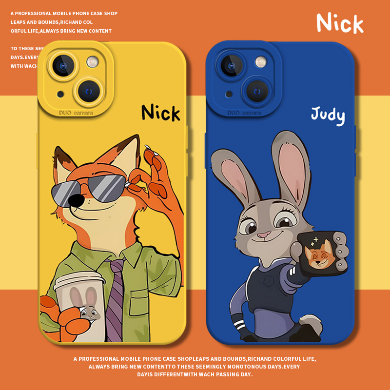 兔子警官尼克手机壳适用荣耀系列