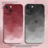 渐变福字适用iPhone15手机壳2026新款 苹果16promax新年13马年17本命年12mini顺14发财11情侣x红色xs 8plus