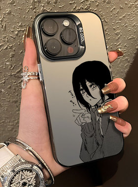 电锯人适用iPhone16手机壳新款17苹果13promax动漫15二次元14蕾塞12mini玛奇玛11链锯x帕瓦xs周边xr套8plus/7