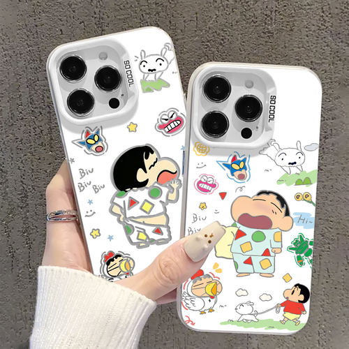 适用iqoo手机壳蜡笔小新