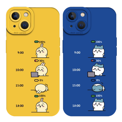 上班chiikawa手机壳适用一加硅胶