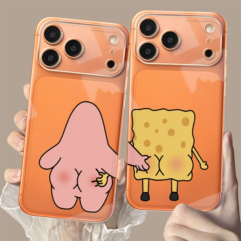 适用苹果系列手机壳抓屁股