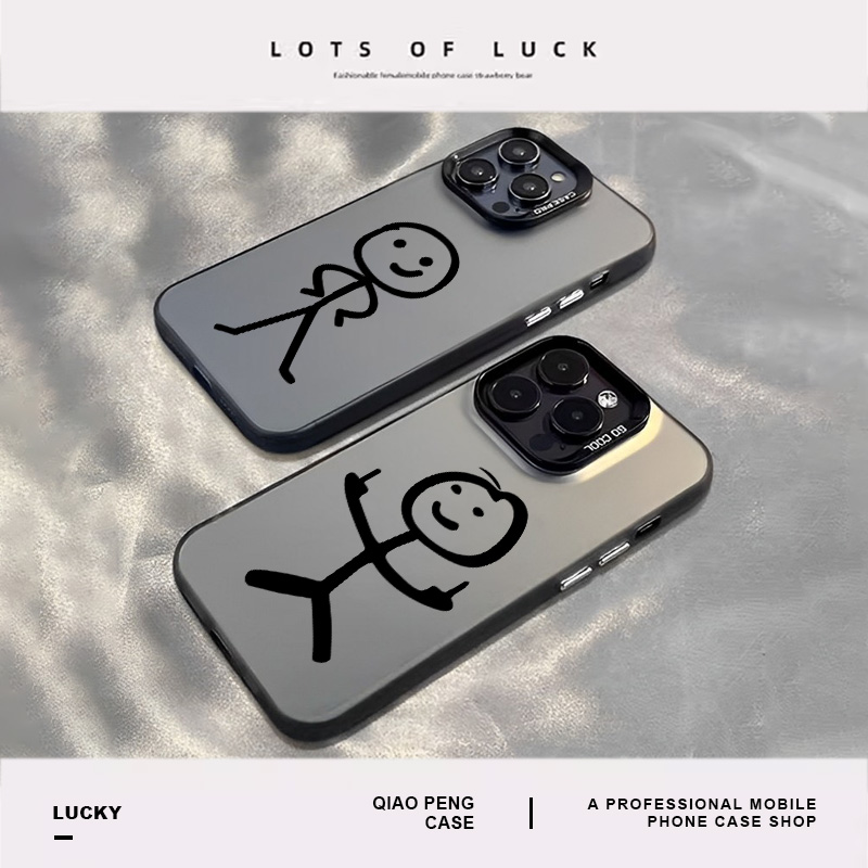 古怪火柴人手机壳适用iqoo一加