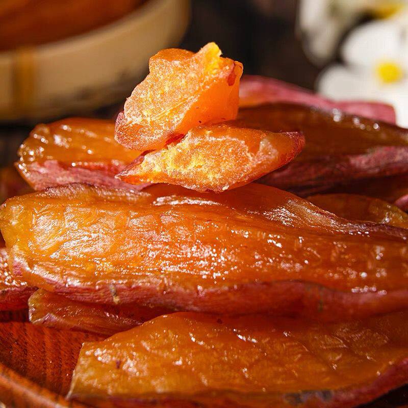倒蒸红薯干软糯地瓜干番薯干农家自制无油糖添加零食解馋