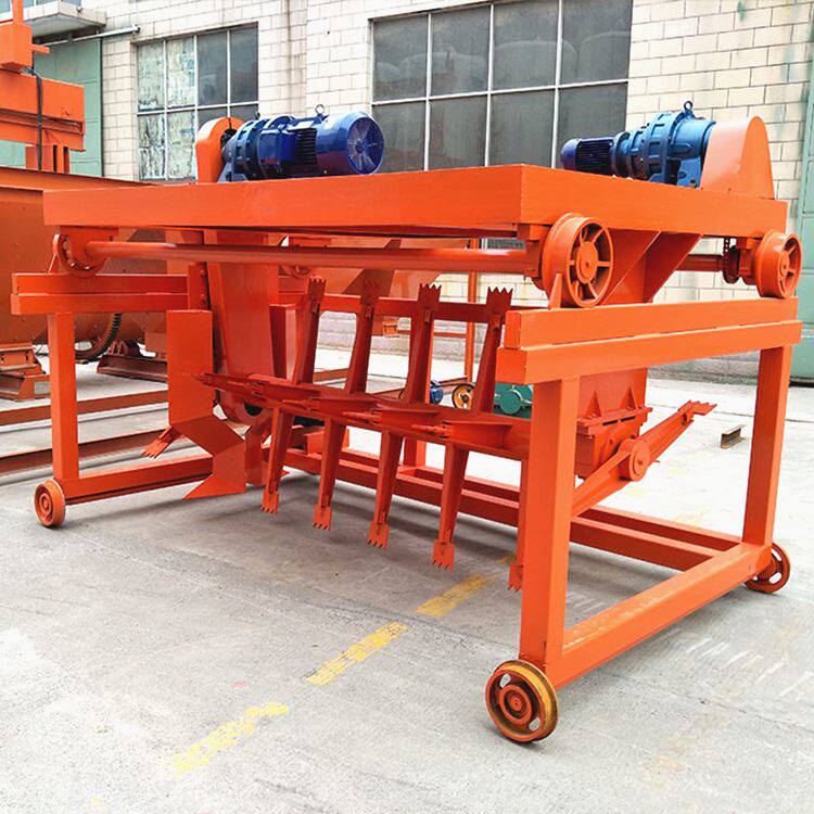 鸡粪有机肥用槽式翻抛机 机械羊粪有机肥生产线翻堆设备