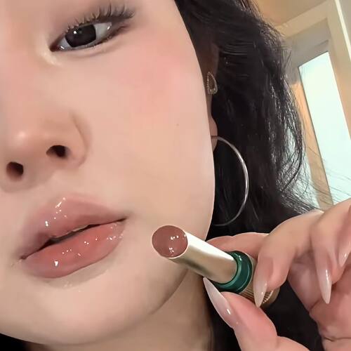 温润白开水!好涂.爱涂~L01草木间裸色口红滋润保湿水光唇膏持久女