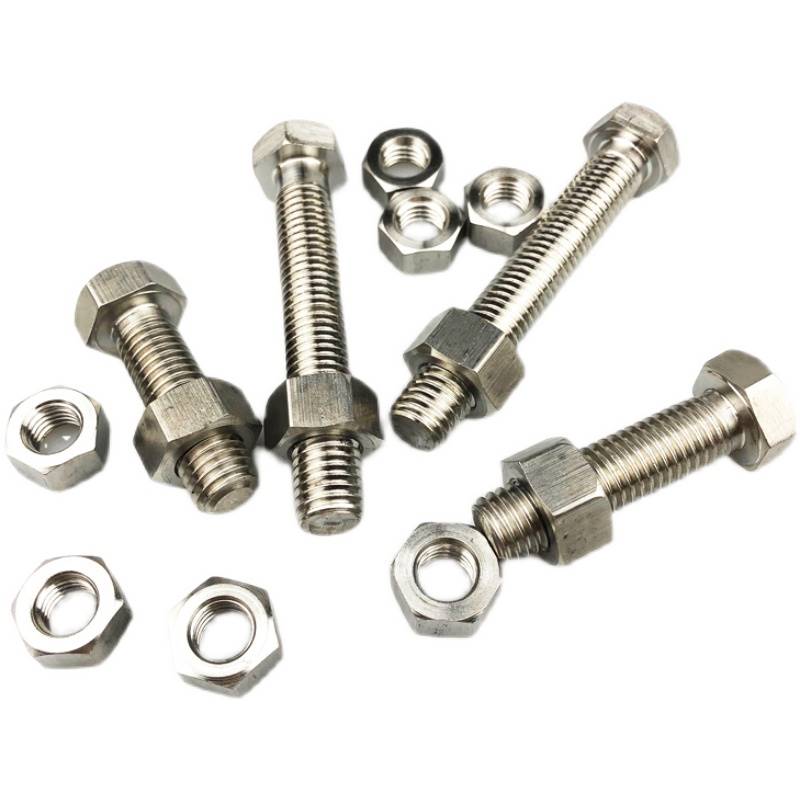 inconel600 601 625 718外六角内六角螺栓螺母螺丝杆弹垫平垫定做