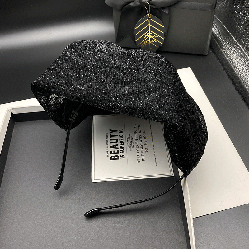 临嫣发箍布艺原创超宽边发饰