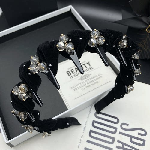 临嫣发箍布艺原创设计窄边发饰